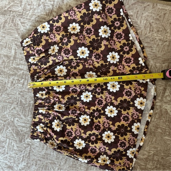 Retro floral Matching short and button down set - Picture 13 of 15